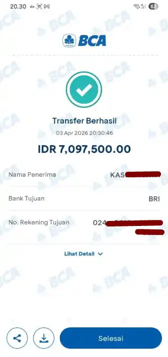 Bukti Transfer