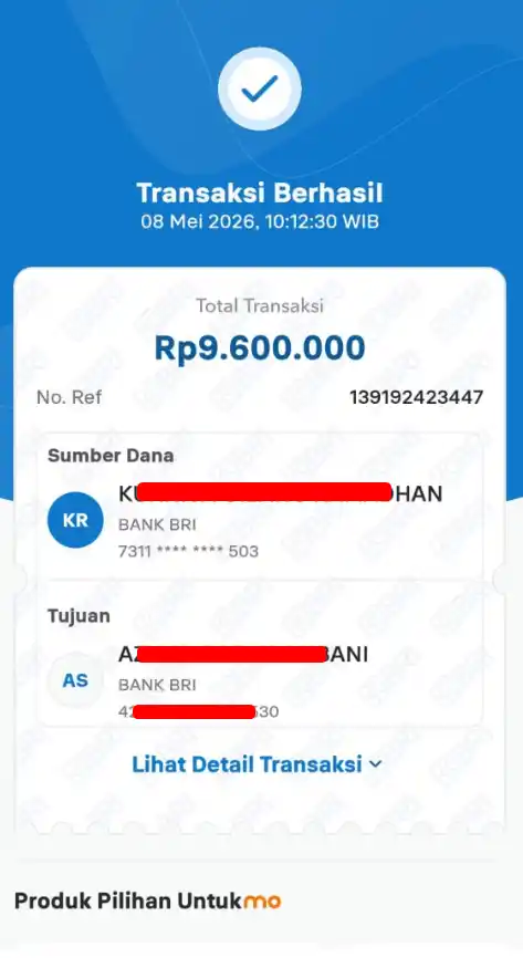 Bukti Transfer