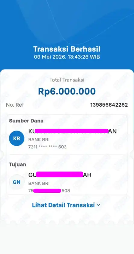 Bukti Transfer