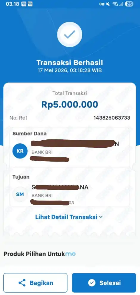 Bukti Transfer