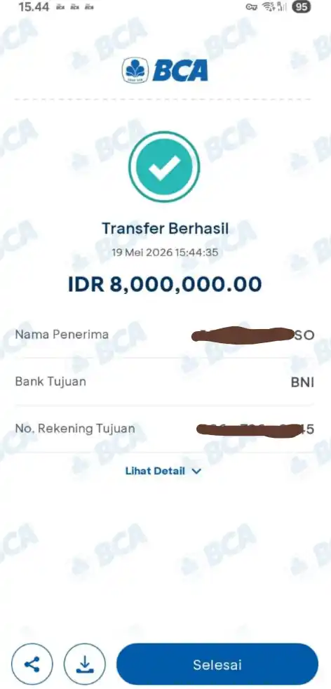 Bukti Transfer